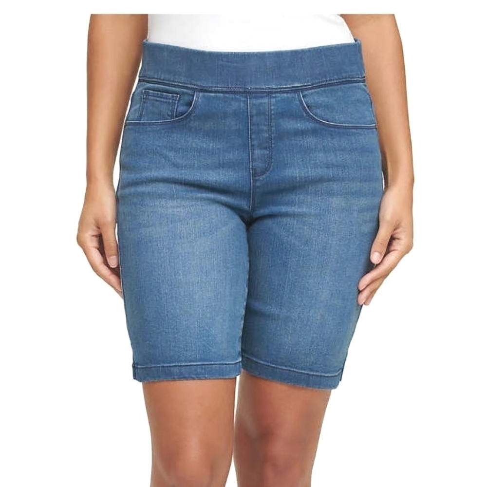 DKNY Jeans Ladies' Pull On Bermuda Shorts Sz XS